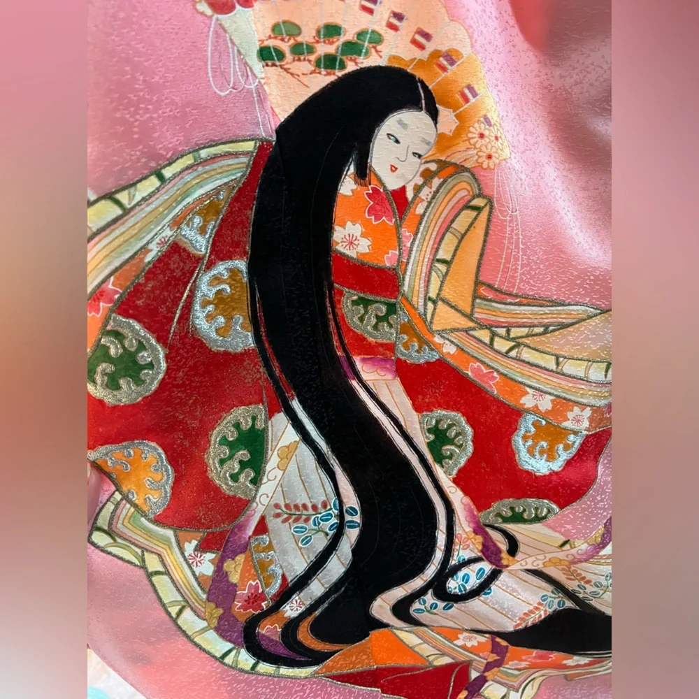 Vintage Silk Kimono from Japan! - Picture 1 of 9